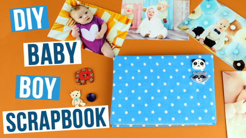  DIY Baby Boy Scrapbook 